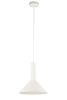 Lampa wisząca VITRUM stożek biały 40814