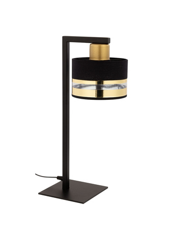 Lampka abażur czarno-złoty Sigma Lighting PRO 50235