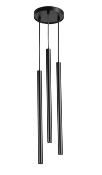 Lampa wisząca sople czarna Sigma Lighting SOPEL 3 koło 33622