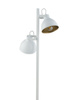 Lampa podłogowa loft metalowa biało-złota Sigma Lighting MARS 50267
