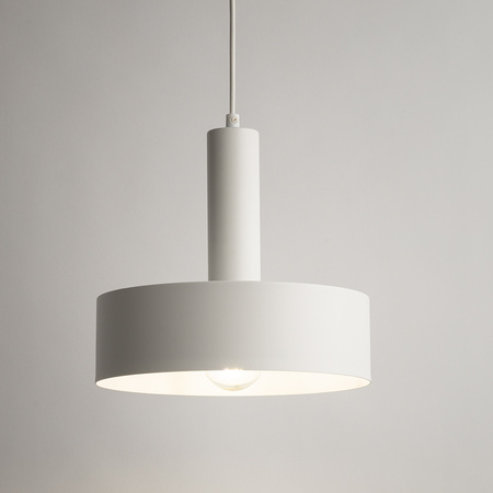 Lampa wisząca VITRUM koło biały 40815