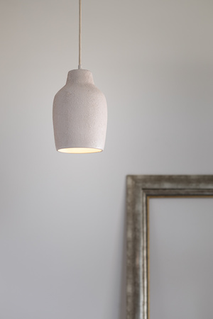 NORA A lampa wisząca ceramiczna beż 41369