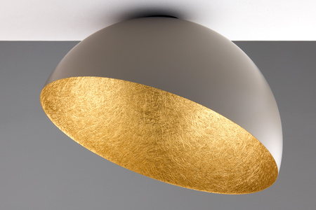 Plafon kopuła taupe_złoty Sigma Lighting SFERA 50 41519
