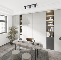 FLOW 3 plafon czarny/złoty 41218