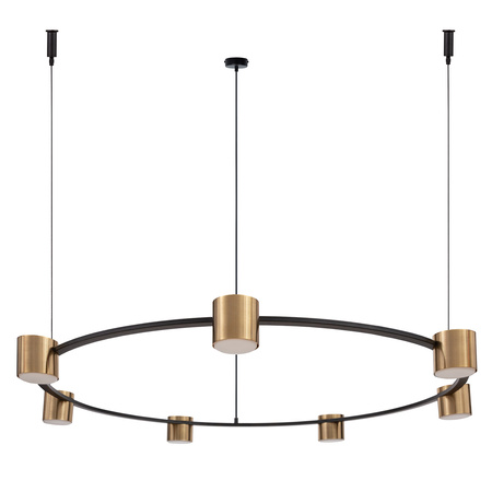 KODO 7 zwis czarny/złoty szczotkowany  41330	