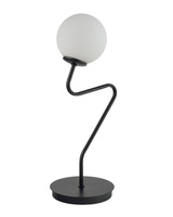 Lampka klosz kula czarna Sigma Lighting ZIGZAG 50259