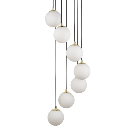 Lampa wisząca kaskada kule Sigma Lighting - PIANO 7 33660