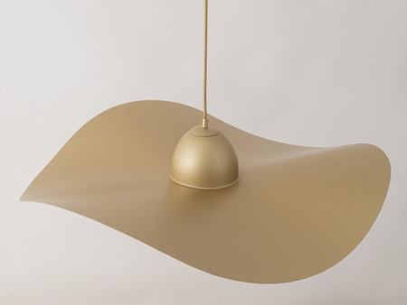 Lampa wisząca kapelusz złota Sigma Lighting KAPELLO L FI76 32341