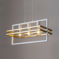 Lampa wisząca metalowa biało-złota Sigma Lighting - MERCI 3 32393