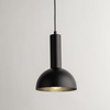 Lampa wisząca VITRUM kopuła S czarny 40808