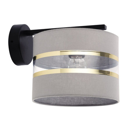 Kinkiet z abażurem szary Sigma Lighting SARA 32159