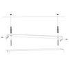 Lampa wisząca rurki sople srebrna Sigma Lighting SOPEL 3 PROSTY 33400