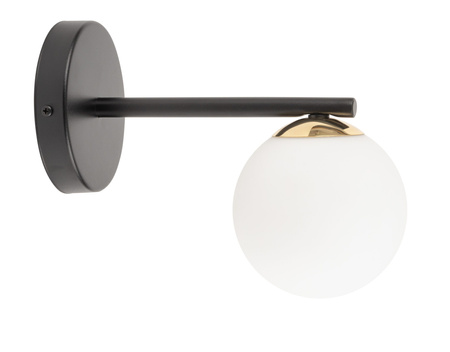 Kinkiet z białym kulistym kloszem Sigma Lighting - PIANO 33662