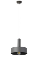 Lampa wisząca VITRUM koło ciemna oliwka 40970
