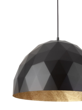 Lampa wisząca DIAMENT czarno-złoty L Sigma Lighting 31367