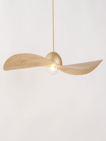 Lampa wisząca kapelusz złota Sigma Lighting KAPELLO L FI76 32341