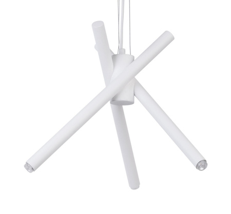 Lampa wisząca rurki biała Sigma Lighting LUMEN 3 33201