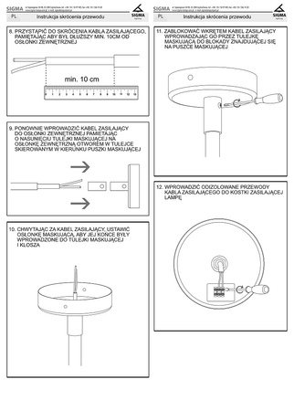 Lampa wisząca MAURO M beżowy 41123
