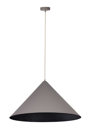 Lampa wisząca Vesuvio taupe/czarny M 3xE27 41063