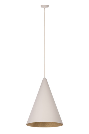 Lama wisząca Vesuvio beżowy/złoty S 41066