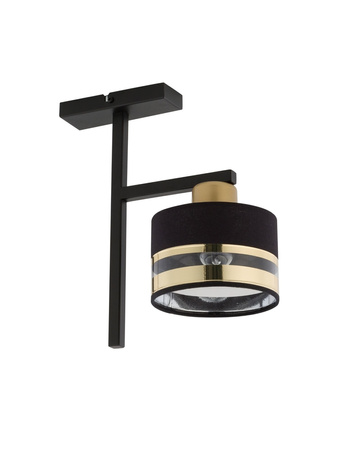 Plafon abażur czarno-złoty Sigma Lighting PRO 1 32151