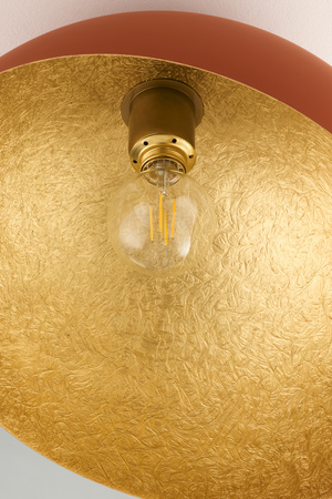 Plafon kopuła ceglany_złoty Sigma Lighting SFERA 50 41518