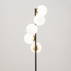 Lampa podłogowa z białymi kulistymi kloszami Sigma Lighting - PIANO 50365