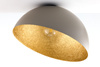 Plafon kopuła taupe_złoty Sigma Lighting SFERA 50 41519