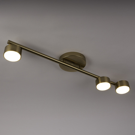 Plafon PUNTO 3 czarny 40825