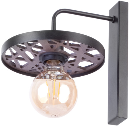 Kinkiet Sigma Lighting Magnum Ażur Koło czarny 31736