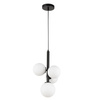 Lampa wisząca kule Sigma Lighting - PERLA 4 czarny 33487