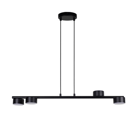 Lampa wisząca nowoczesna PUNTO 4 czarny 40821