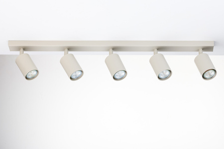 Reflektory sufitowe led szary beż Sigma Lighting ZOOM 5 41517