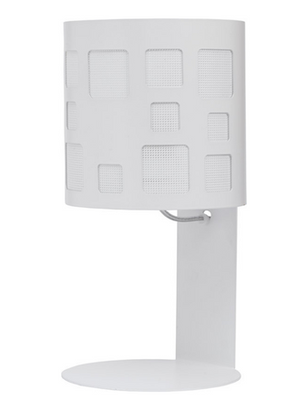 Lampka nocna metalowa biała Sigma Lighting MODUŁ KWADRATY 50043