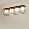 Plafon AROMA 4 klatka czarno - srebrny SIGMA LIGHTING 40709