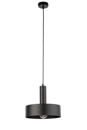 Lampa wisząca VITRUM koło czarny 40811
