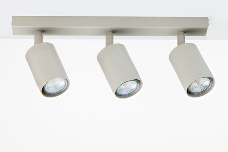 Reflektory sufitowe led szary beż Sigma Lighting ZOOM 3 41515