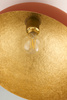 Plafon kopuła ceglany_złoty Sigma Lighting SFERA 50 41518