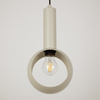 Lampa wisząca VITRUM oczko szary beż 41105