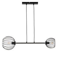 Lampa wisząca druciana czarna Sigma Lighting MADAM 2 32369