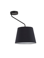 Lampa sufitowa abażur czarna Sigma Lighting LIZBONA 1 32118
