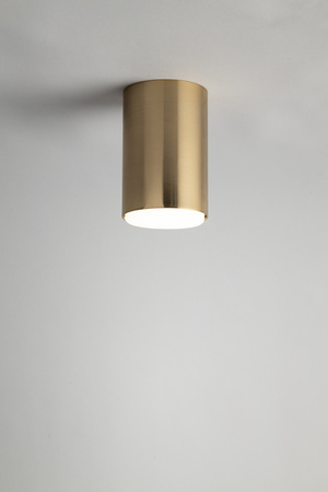 Plafon TUBO L złoty satyna 40850