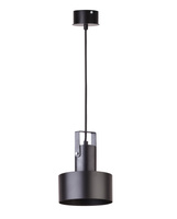 Lampa wisząca metalowa czarna Sigma Lighting RIF PLUS 1 31192