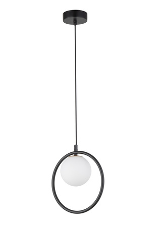 Lampa wisząca ring kula czarna Sigma Lighting AQUA 1 33407