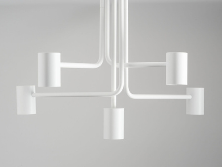 Lampa sufitowa nowoczesna biała Sigma Lighting LUIS 5 33423