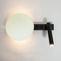 HOTEL MOOD kinkiet z włącznikami C z kloszem 41367