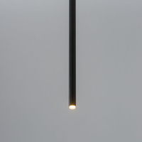 Lampa wisząca tuba rurka czarna Sigma Lighting Sopel 1 Prosty 33149