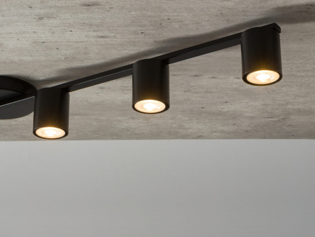 Plafon spot czarny Sigma Lighting SKY 5 33439