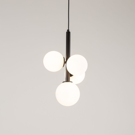 Lampa wisząca kule Sigma Lighting - PERLA 4 czarny 33487