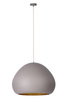 Lampa wisząca Lava taupe/złoty 41080